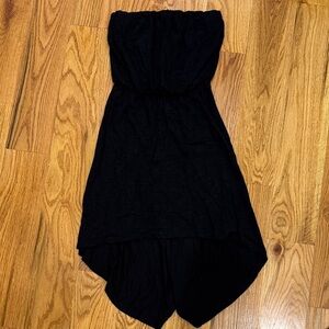 Black Strapless Dress